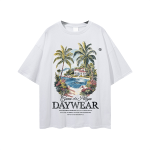 Casa De Playa - Oversize Deep Drop Shoulder Tee