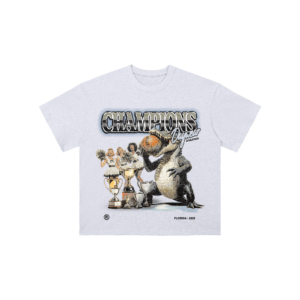 GATORS - DROP SHOULDER T - Light Gray, M