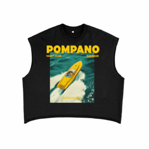 POMPANO - French Terry Boxy Tank Top