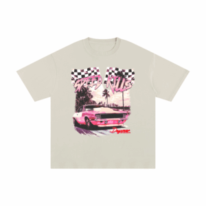 SPEED KILLS - Unisex Pure Cotton T-Shirt - Apricot, XL